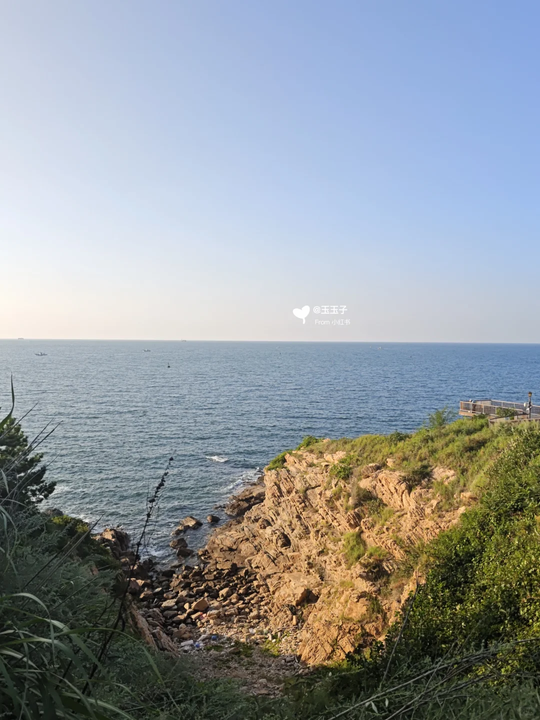 喂海公园岩岸与海面